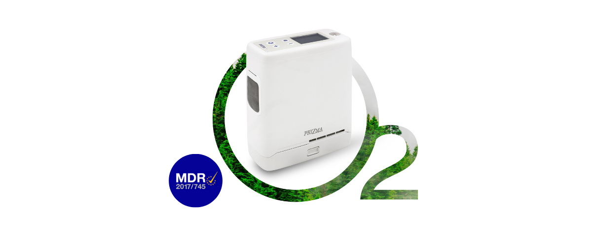 New product PRIZMA O2 portable oxygen concentrator
